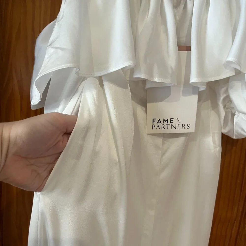 Anthropologie/BHLDN Fame and Partners Tassiah Jumpsuit NWT - Picture 7 of 8